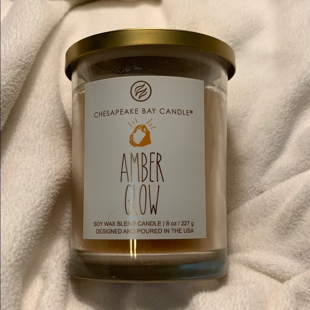 Amber Glow candle